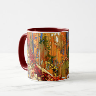 Autumn Garland, fine art by Tom Thomson, Mug