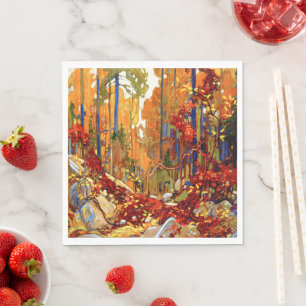 Autumn Garland Napkin
