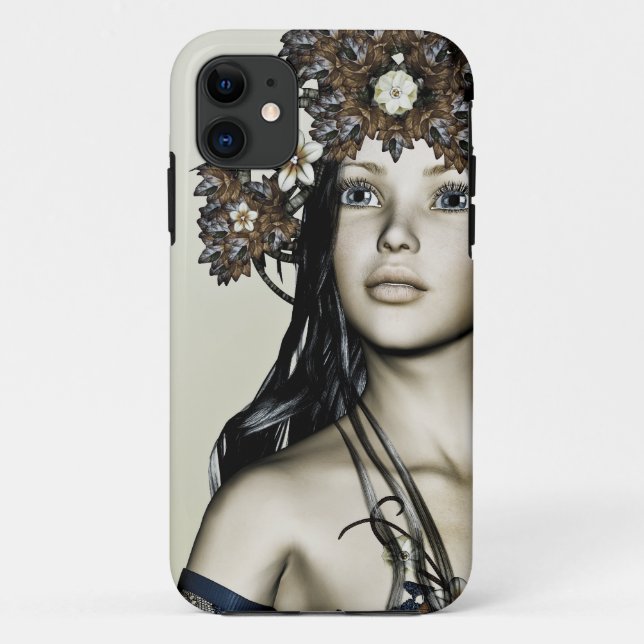 Autumn Girl Case-Mate iPhone Case (Back)