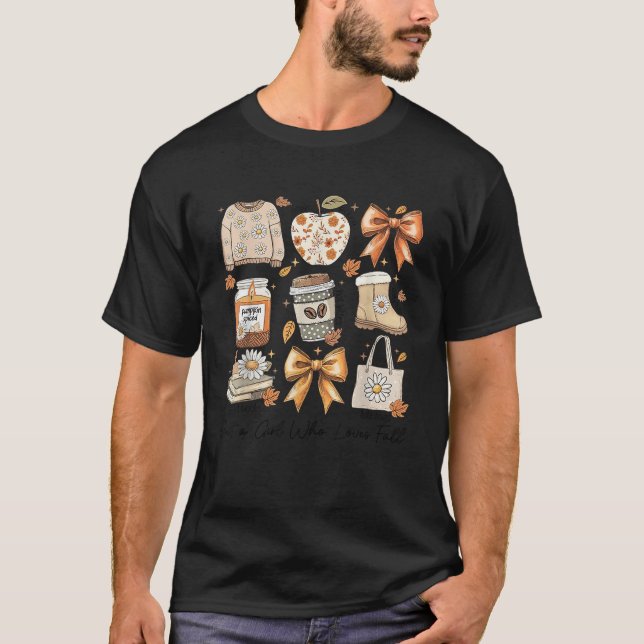 Autumn Girly T-Shirt (Front)