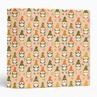 Autumn Gnomes in the Forest Pattern Binder