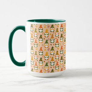 Autumn Gnomes in the Forest Pattern Mug