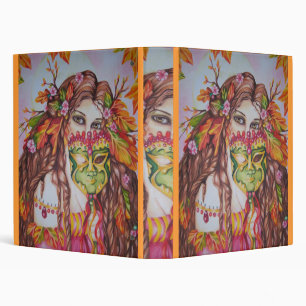 Autumn Goddess Harvest Moon Masquerade Binder