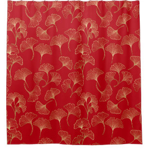 Autumn Gold Ginkgo in Red for Cozy Living
