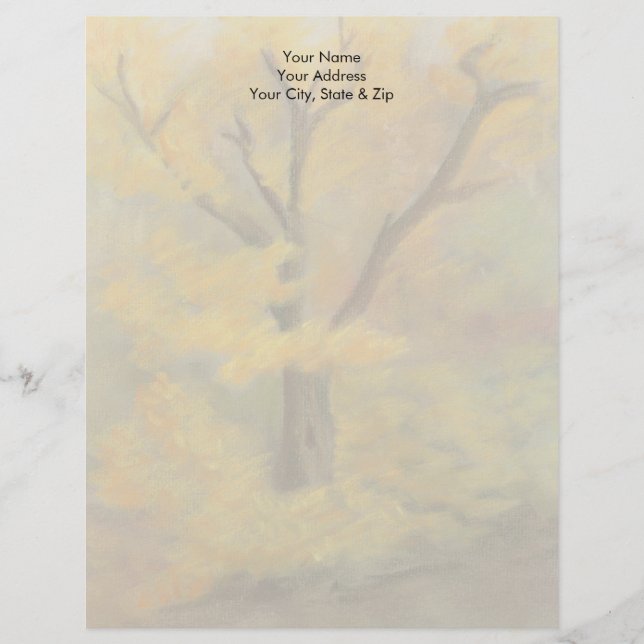 Autumn Gold Letterhead (Front)