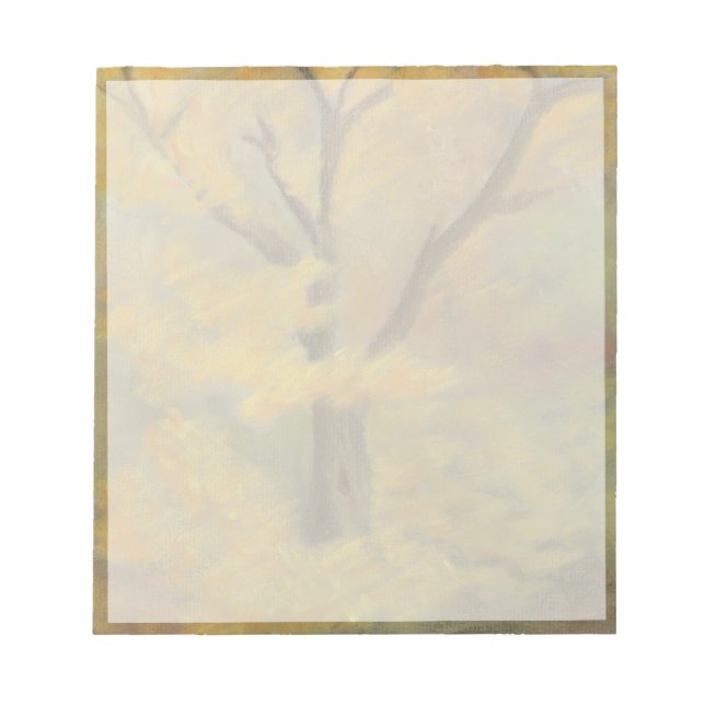 Autumn Gold Notepad (Front)