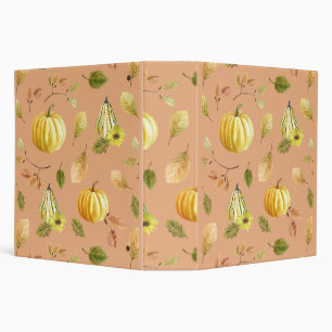 Autumn Gourds Binder