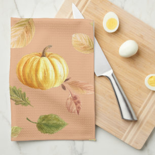 Autumn Gourds Kitchen Towel