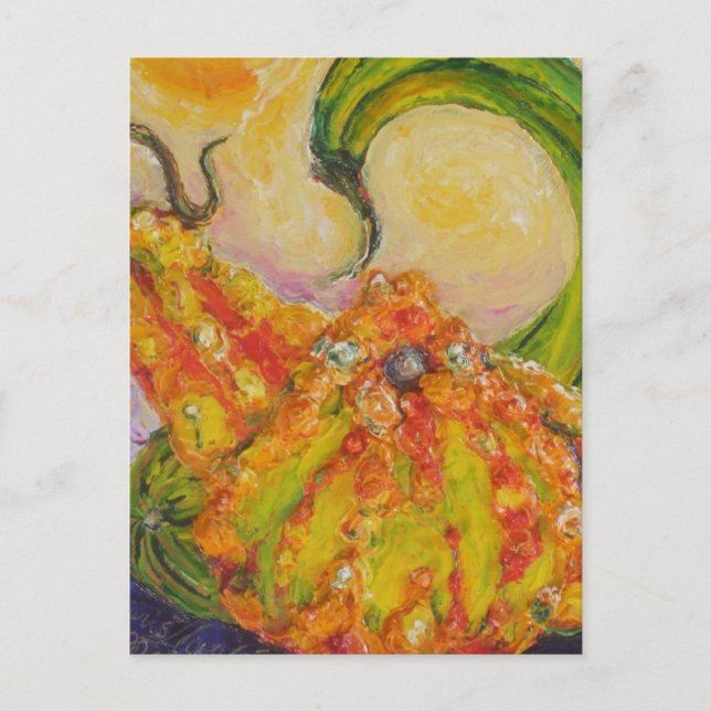Autumn Gourds Postcard (Front)