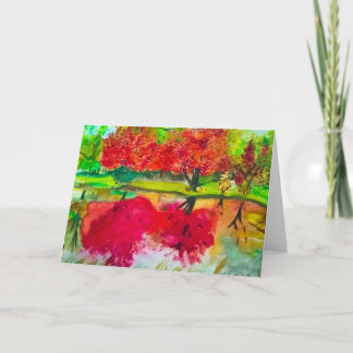 Autumn Greeting Card