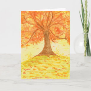 Autumn Greetings Card