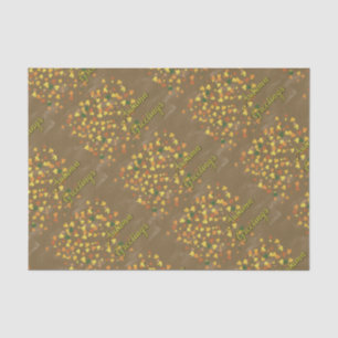 Autumn Greetings Tissue Paper