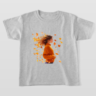 Autumn gril T-Shirt