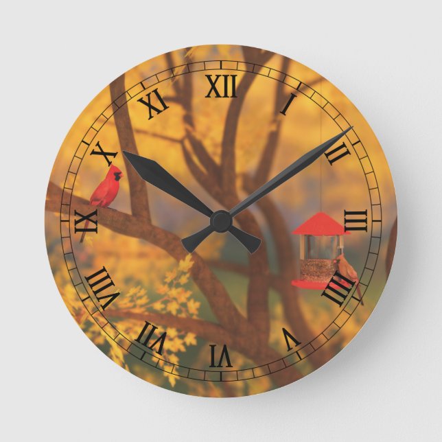Autumn Guardian Clock (Front)