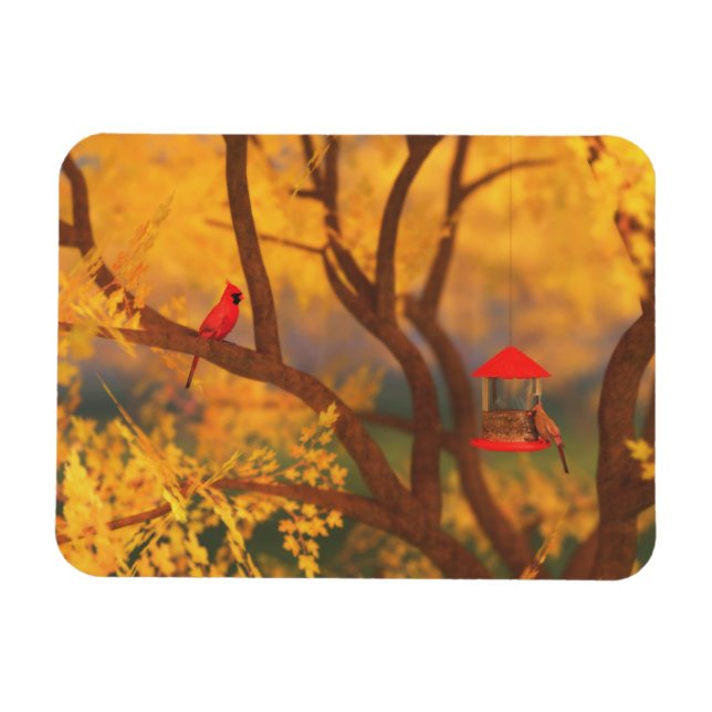 Autumn Guardian Flexible Magnet (Horizontal)