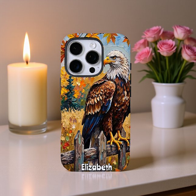 Autumn Guardian, Golden Gaze Case-Mate iPhone Case (Creator Uploaded)