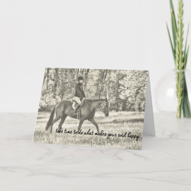 AUTUMN HACK Greeting Card (Front)