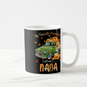 Autumn Halloween Fall My Favourite Pumpkin Call Me Coffee Mug