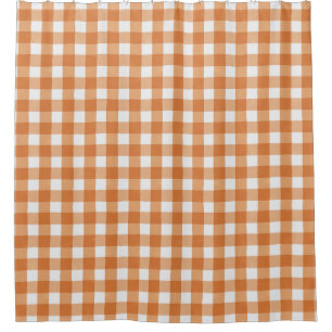 Autumn Halloween Orange Farmhouse Buffalo Check