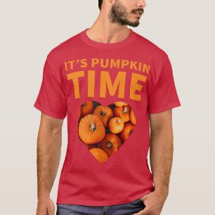Autumn Halloween Thanksgiving Woman grandma pumpki T-Shirt