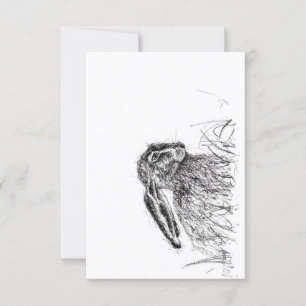 Autumn Hare Invitation