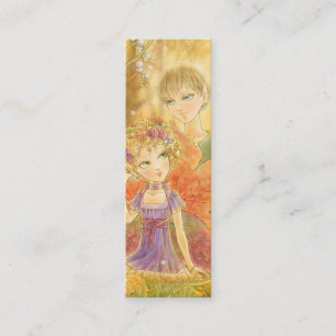 Autumn Harmony Bookmark Mini Business Card
