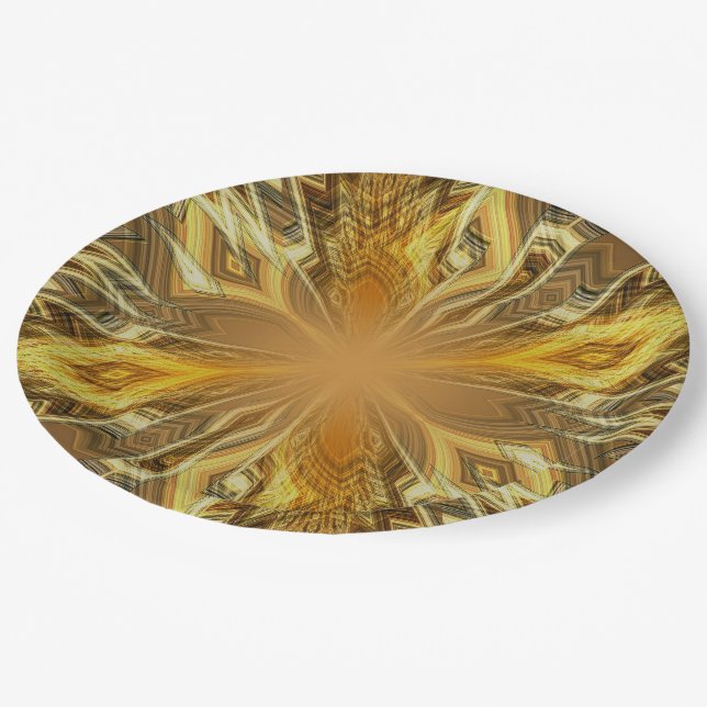 autumn harvest 003 paper plate (Angled)