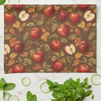 Autumn Harvest Apples Kitchen Towel