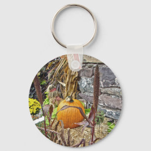 Autumn Harvest Bounty Keychain