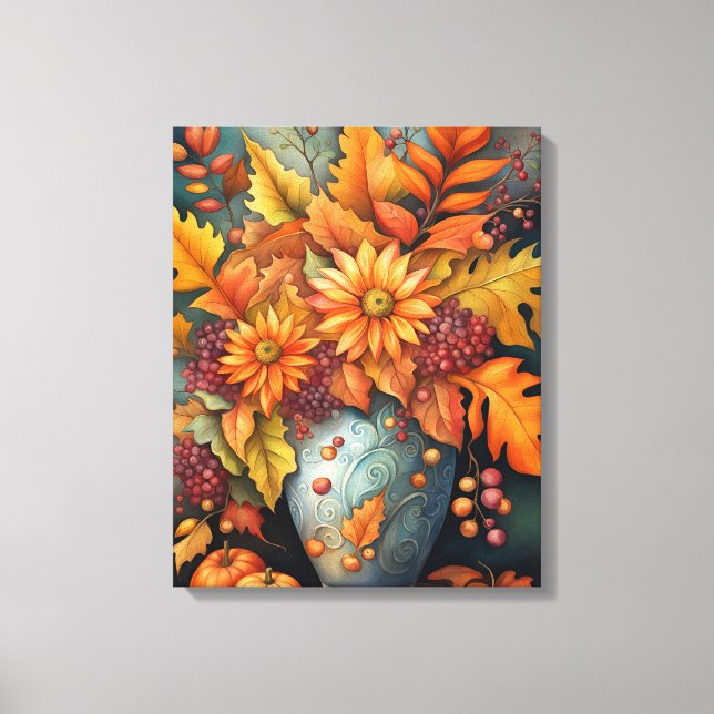 Autumn Harvest Canvas Print (Front)