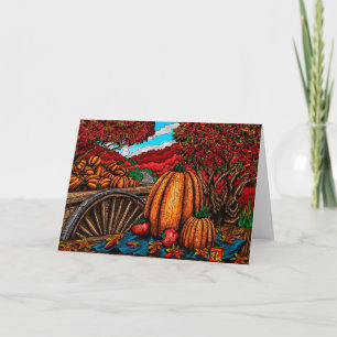 Autumn Harvest Greeting Card