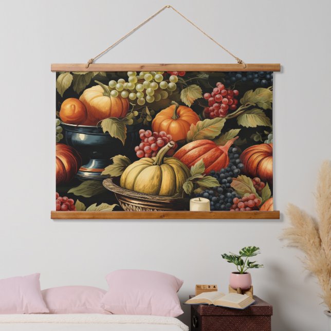 Autumn Harvest Hanging Tapestry (Bedroom)
