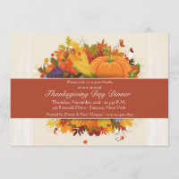 Autumn Harvest Invitation