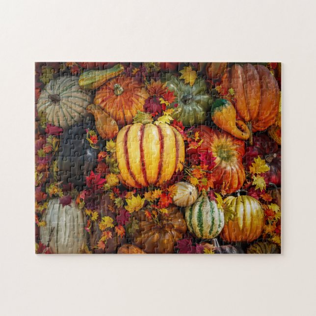 Autumn Harvest Jigsaw Puzzle (Horizontal)