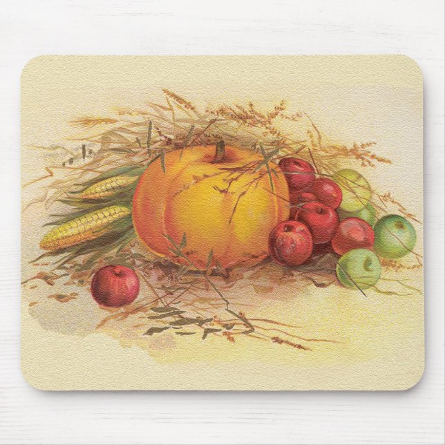 Autumn Harvest Mouse Pad (Front)