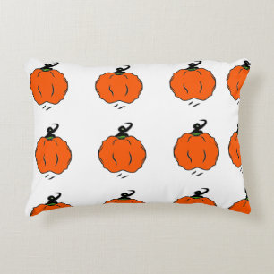 Autumn Harvest Pumpkins Accent Pillow