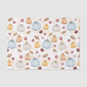 Autumn Harvest Pumpkins  Tissue Paper