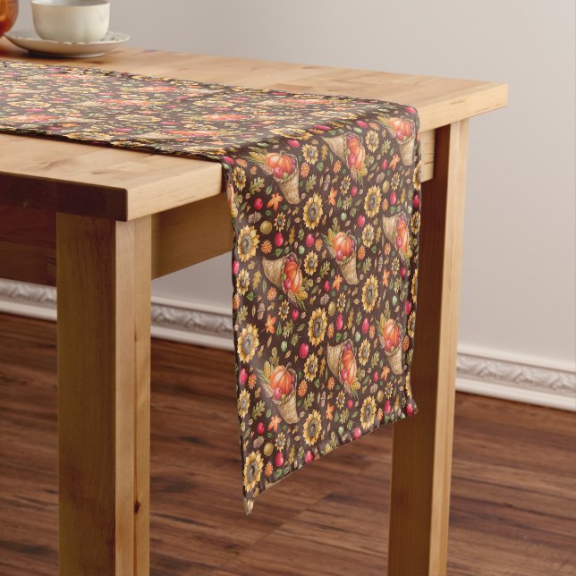 Autumn Harvest Short Table Runner (In Situ)