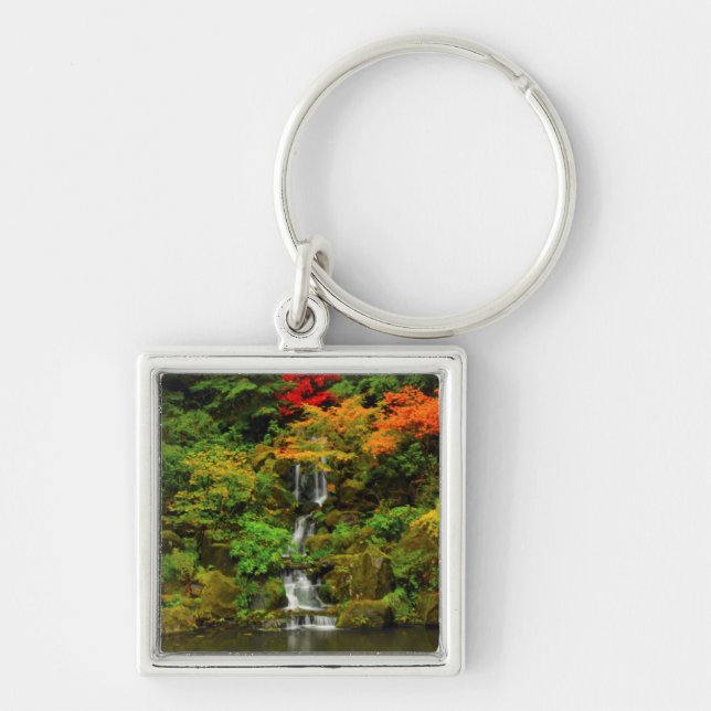 Autumn, Heavenly Falls Keychain (Front)