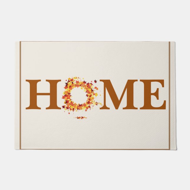 Autumn Home Doormat (Front)