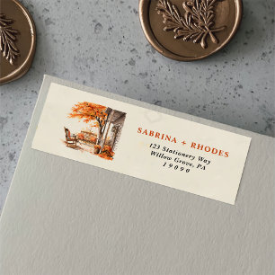 Autumn Housewarming Sage Mint Return Address