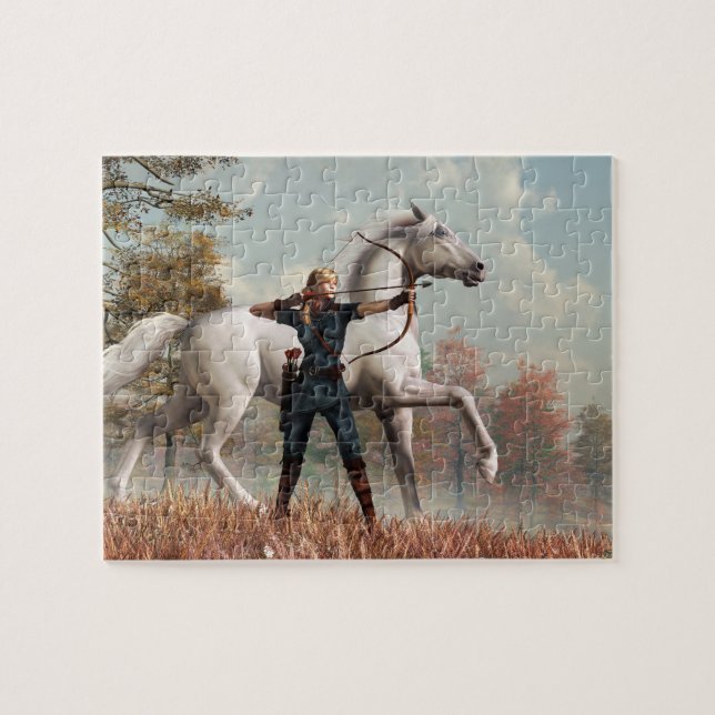 Autumn Hunt Jigsaw Puzzle (Horizontal)