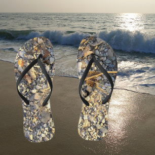 Autumn Impression Flip Flops