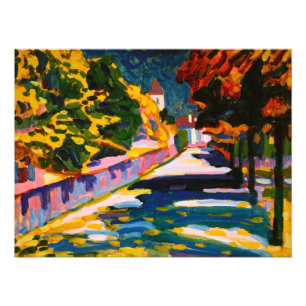 Autumn in Bavaria by Wassily Kandinsky Photo Print