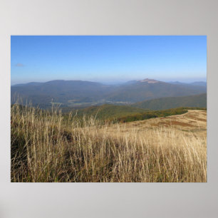 Autumn in Bieszczady mountains Poster