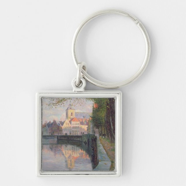Autumn in Bruges Keychain (Front)