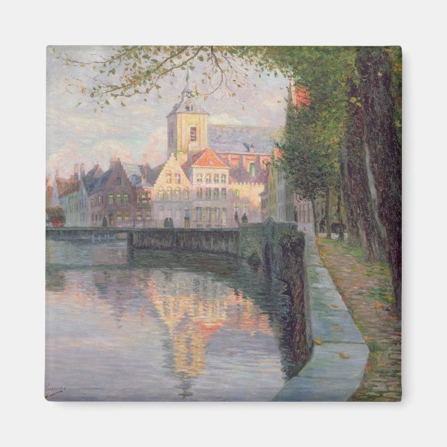 Autumn in Bruges Magnet (Front)
