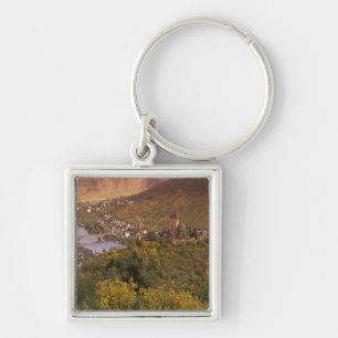Autumn in Cochem, Rheinland Pfalz, Germany Keychain