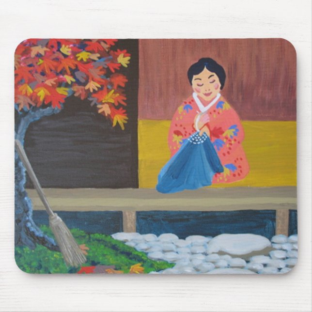 Autumn in Japan Mouse Pad (Front)