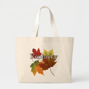 AUTUMN IN KENTUCKY LARGE TOTE BAG